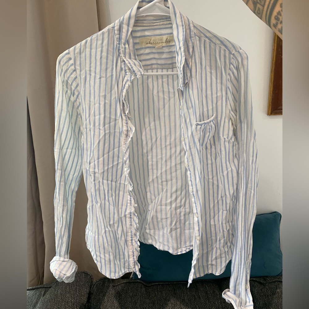 Cotton long sleeve top